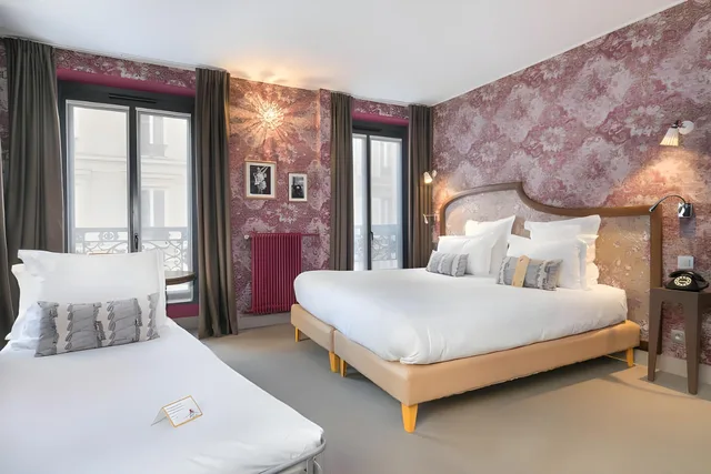 غرفة ثلاثية بفراش فوتون وسرير مزدوج، Hotel Josephine & SPA by HappyCulture 2/2