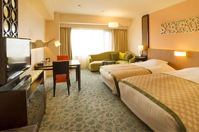 غرفة بريميوم بسريرين منفصلين، Jr Hotel Clement Tokushima 2/2
