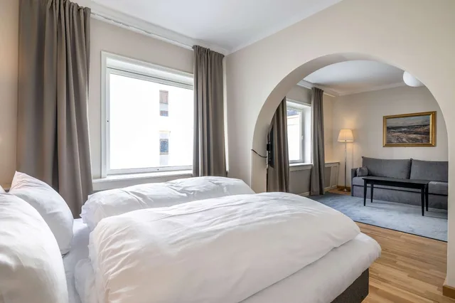 غرفة عائلية بسرير مزدوج مع أريكة، Quality Hotel Grand Larvik 1/3