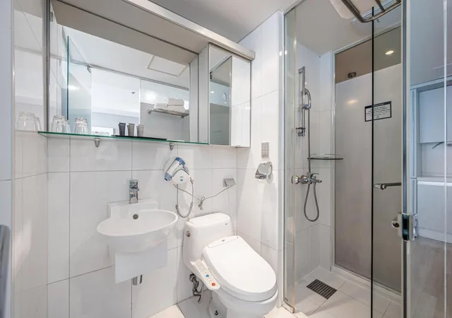 غرفة سوبيريور بسرير كوين بإطلالة جزئية على البحر، Haeundae Seacloud Hotel Residence 5/5