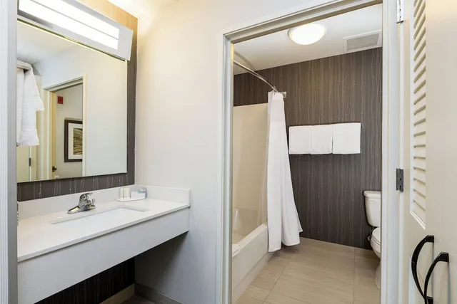 غرفة ديلوكس بسرير كينج لذوي الإعاقة، Courtyard Dallas Mesquite 3/4