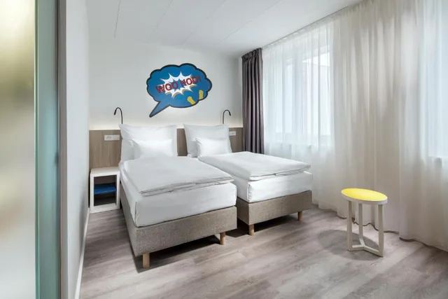 غرفة قياسية بسرير مزدوج أو سريرين منفصلين، Comfort Hotel Prague City East 4/4
