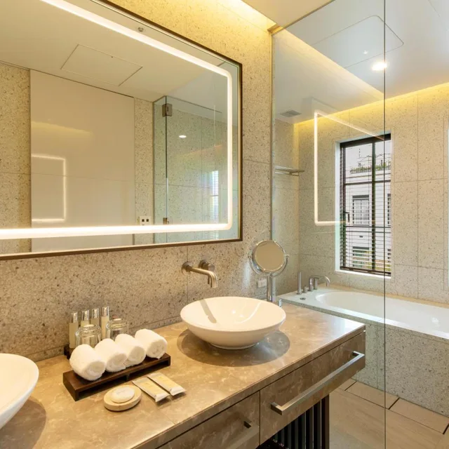 غرفة بريميوم بسريرين منفصلين مع دخول الصالة، The Hotel Seiryu Kyoto Kiyomizu 6/8