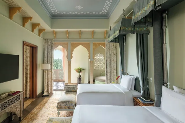 2 Bedrooms, Presidential, Suite, King Bed, Plunge Pool, Balcony، Raffles Jaipur 3/5
