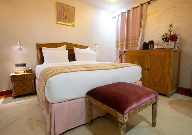 غرفة ديلوكس بسرير كوين، La Villa Racine 7/10