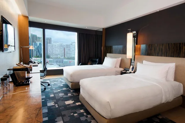 غرفة كلوب بسريرين منفصلين بإطلالة على المدينة، Hotel ICON 3/3