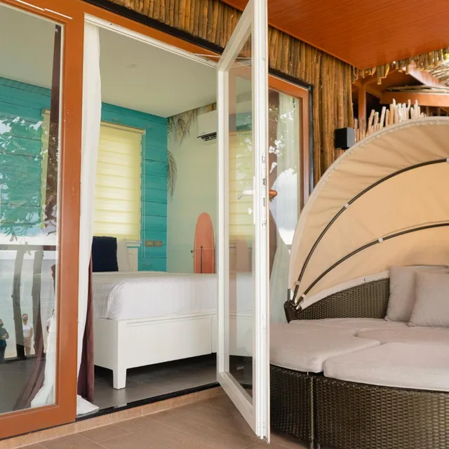 Family, Beach Front، Crusoe Cabins Casobe 7/8