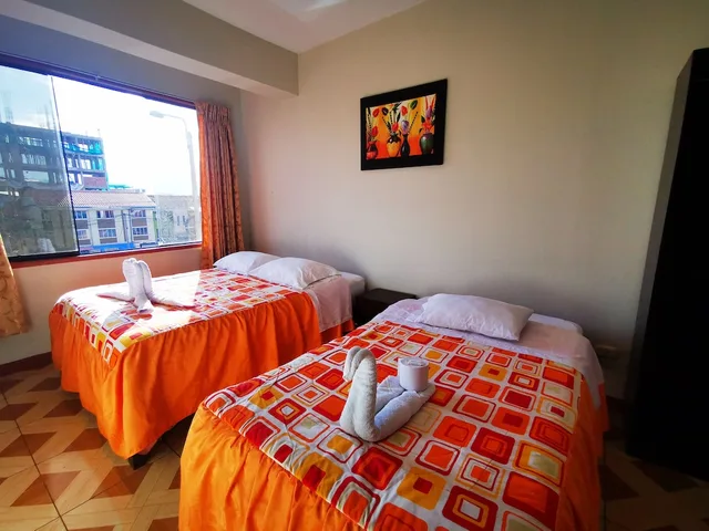 غرفة بسريرين منفصلين، Hostal Pachacuteq Inn 1/1