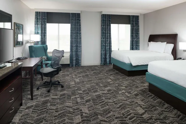 غرفة بريميوم بسريرين كوين، Hilton Garden Inn Dfw North Grapevine 1/4