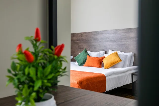 غرفة ديلوكس بسرير مزدوج بشرفة، Boutique Hotel MoJo 3/6