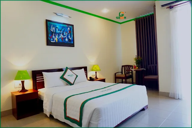 غرفة ديلوكس بسرير مزدوج، Green Hotel 1/2