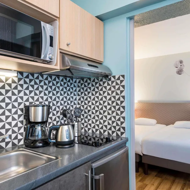 شقة بسرير مزدوج بغرفة نوم واحدة، Adagio Paris Montmartre 7/7