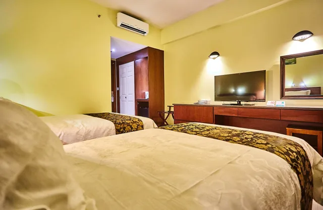 غرفة قياسية بسرير مزدوج وسرير فردي، Serenti Hotel 8/10