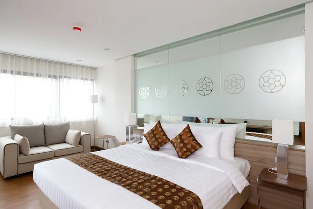 غرفة غراند ديلوكس بسرير مزدوج، S17 @ Nimman Hotel 1/10