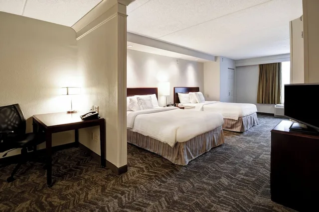 استوديو بسريرين مزدوجين، Springhill Suites by Marriott Louisville Airport 5/10
