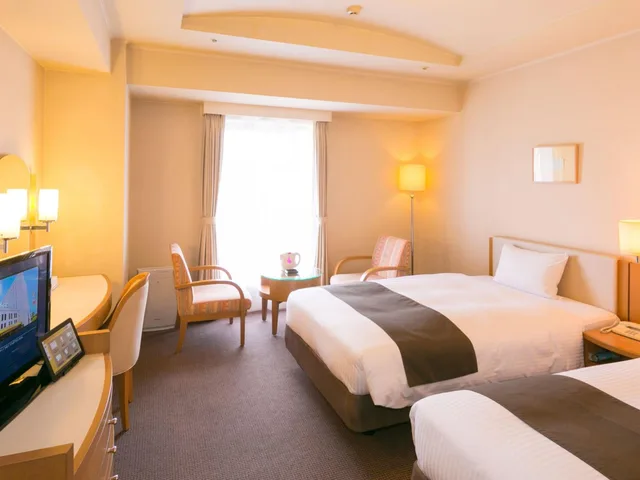 غرفة بسريرين منفصلين، Rembrandt Hotel Atsugi 1/3