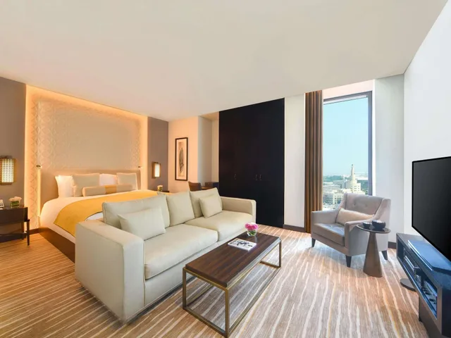 جناح بغرفتي نوم بمطبخ، Alwadi Hotel Doha - MGallery Collection 3/5