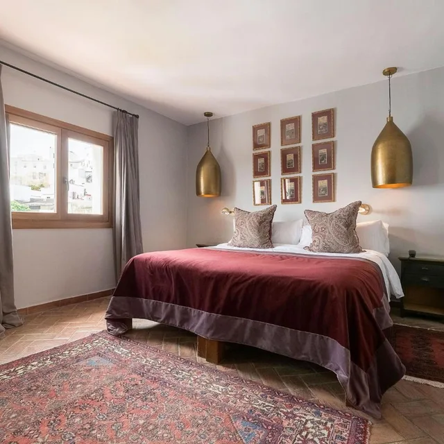 غرفة سوبيريور بسرير مزدوج أو سريرين منفصلين، La Casa Del Califa 5/10