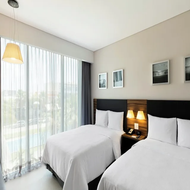 غرفة سوبيريور بسرير كوين، Fiesta Inn Express Cancun Cumbres 3/10