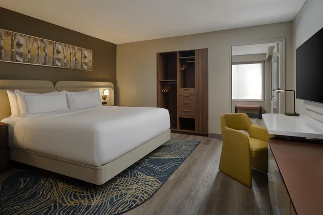 Suite, King Bed, Sofa, DoubleTree by Hilton Brunswick 1/3