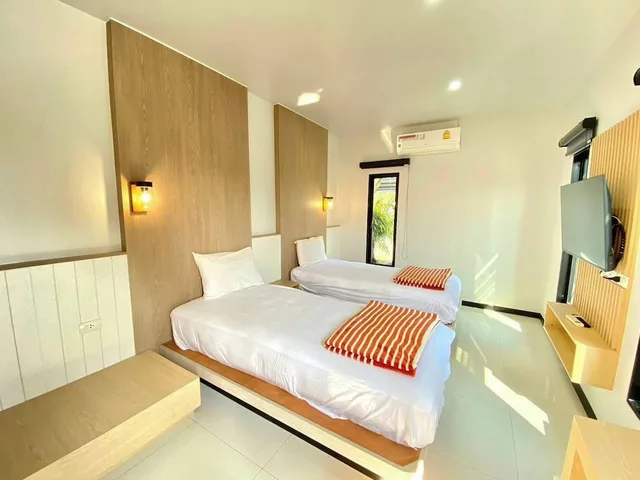 غرفة متصلة ديلوكس بسرير كوين وسريرين منفصلين، Bangkok Mystay Hotel Rangsit 6/10