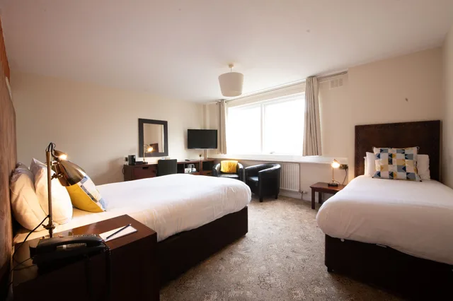 غرفة عائلية بسرير مزدوج وسرير فردي، Scotlands Spa Hotel 10/10
