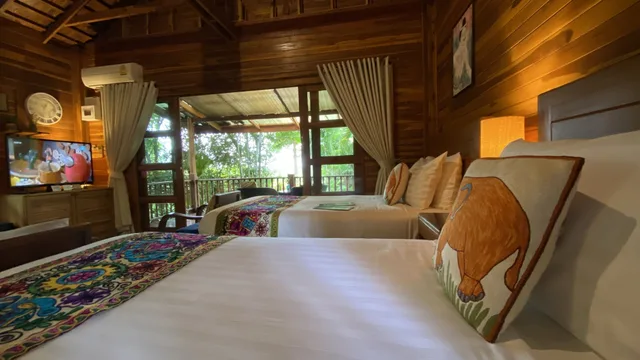غرفة قياسية بسريرين منفصلين، Nan Seasons Boutique Resort 2/2