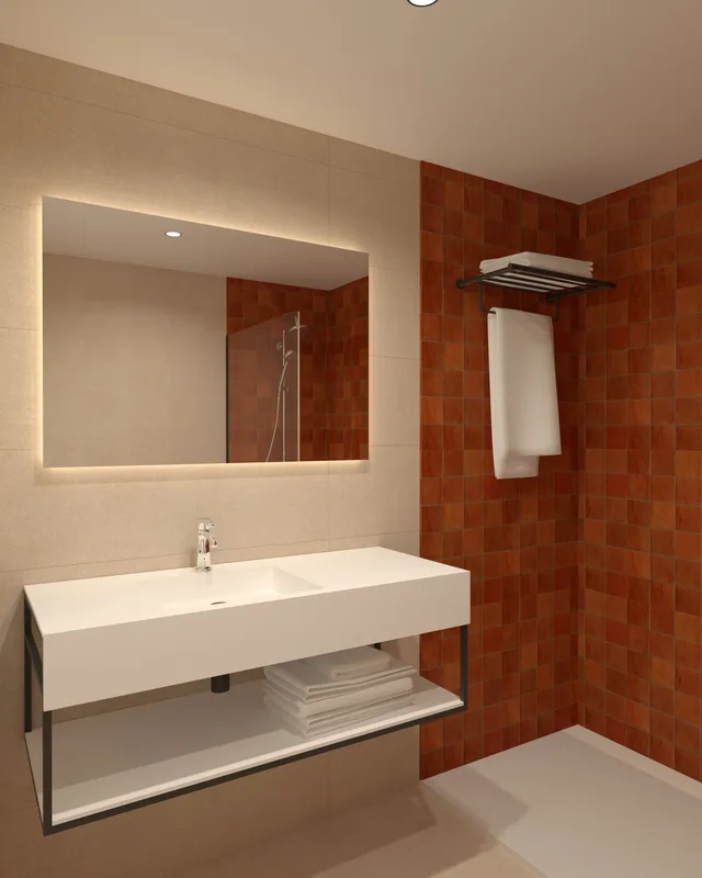جناح جونيور بإطلالة على المسبح، NM Suites 4/4