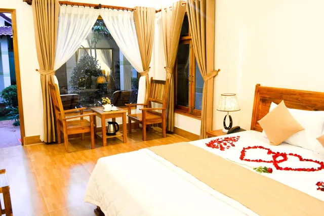 بنغل سوبيريور بإطلالة على الحديقة، Ngoc Viet Bungalow 2/2