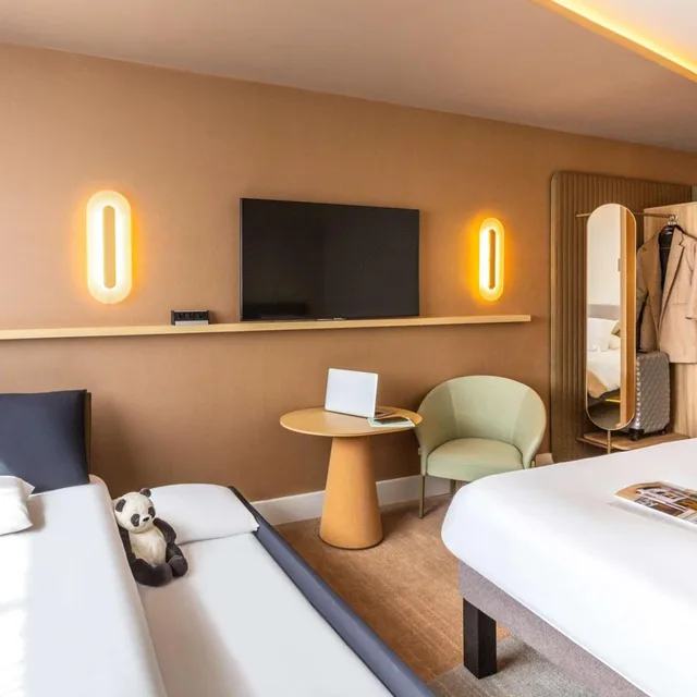 غرفة سوبيريور بسرير مزدوج مع أريكة، Novotel Nancy 8/10
