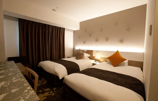 غرفة قياسية مفردة بسريرين منفصلين للمدخنين، Toyama Excel Hotel Tokyu 1/1