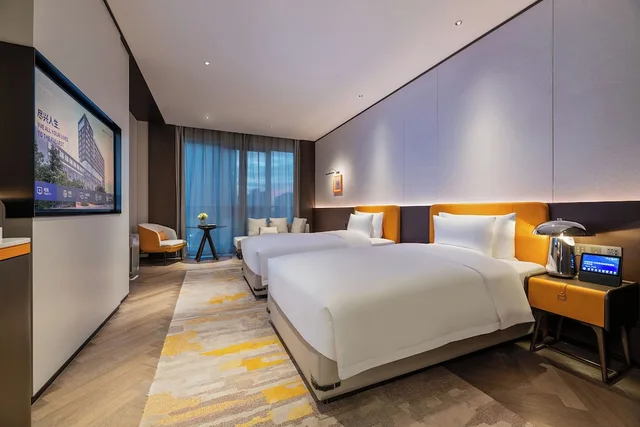غرفة ديلوكس بسريرين منفصلين، Novotel Xian Xixian 2/9