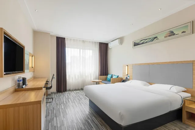 غرفة بزنس بسرير كوين، City Comfort Inn (Wanda Store, Xianning South Railway Station) 2/2
