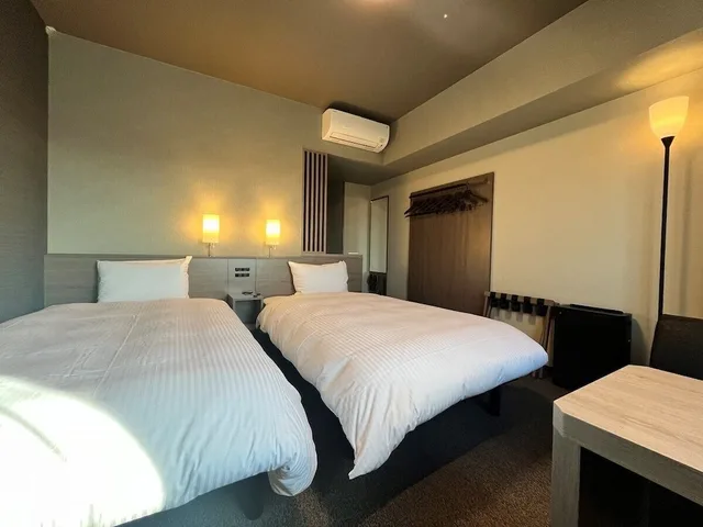 غرفة كومفورت بسريرين منفصلين، Hotel Route Inn Imizu 1/2