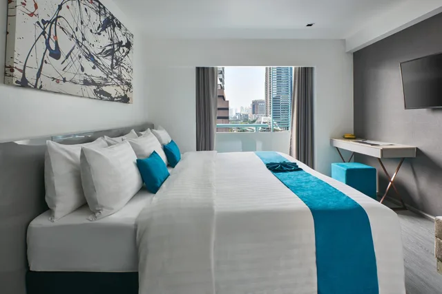 غرفة تنفيذية ركنية، Sora Hotels Silom 5/10