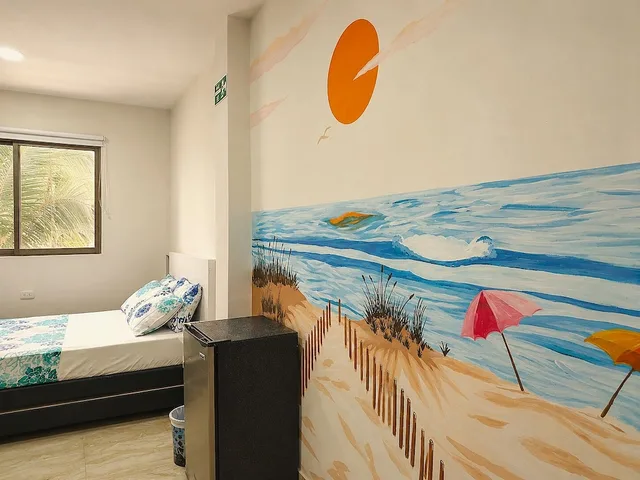 غرفة قياسية بسرير مزدوج بإطلالة على الحديقة، Hotel Avadia Del Mar 6/10