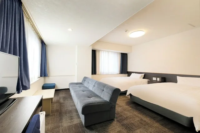 غرفة بسريرين منفصلين، Hotel Nagano Avenue 3/5