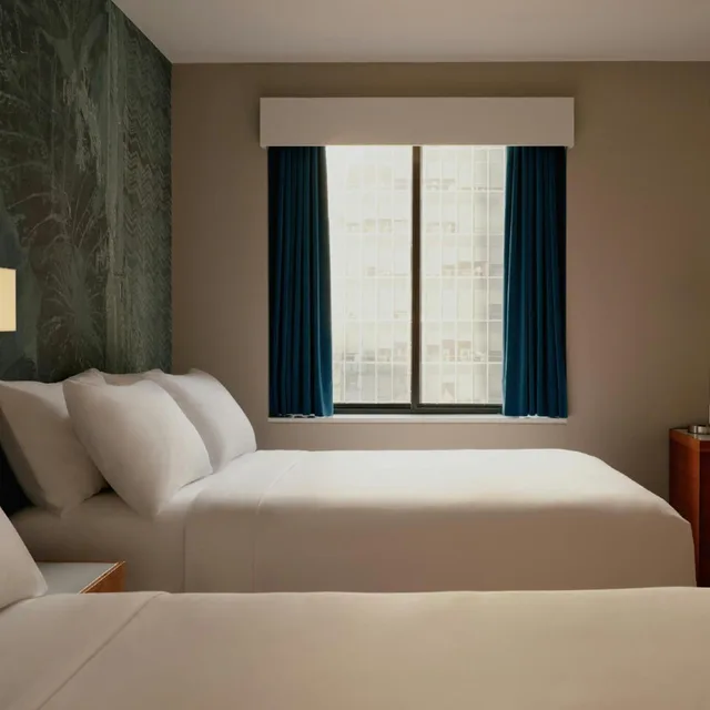غرفة قياسية بسريرين مزدوجين، The Cloud One New York-Downtown, by the Motel One Group 1/6