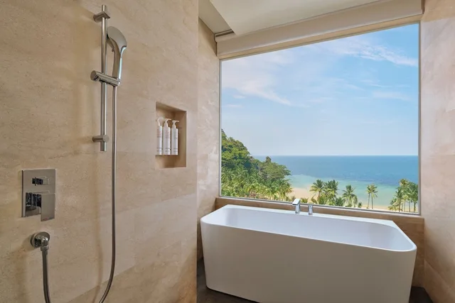 جناح استوديو بسرير كينج بإطلالة، Lampung Marriott Resort and Spa 4/4