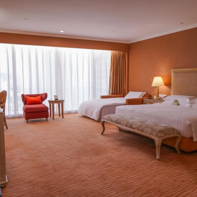 غرفة ديلوكس عائلية مع أريكة، Similan Hotel Zhuhai 3/10