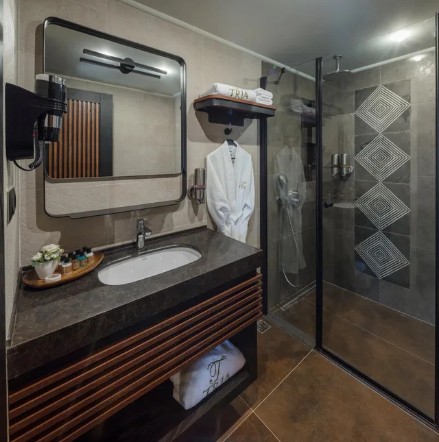 Deluxe, Double Bed, Lateral Side Sea View, Tria Hotel Istanbul 6/6