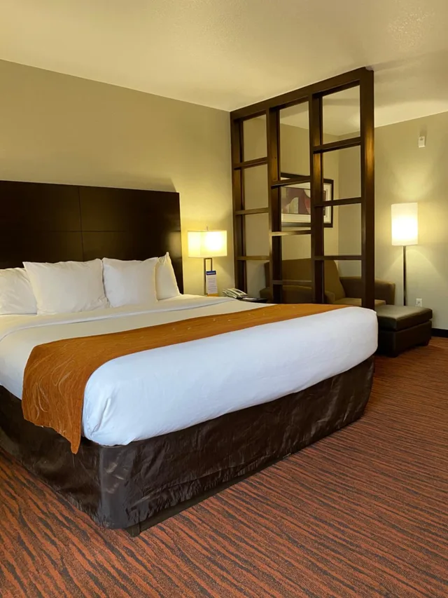 غرفة قياسية بسرير كينج لذوي الإعاقة، Comfort Suites Clovis - Fresno 1/8