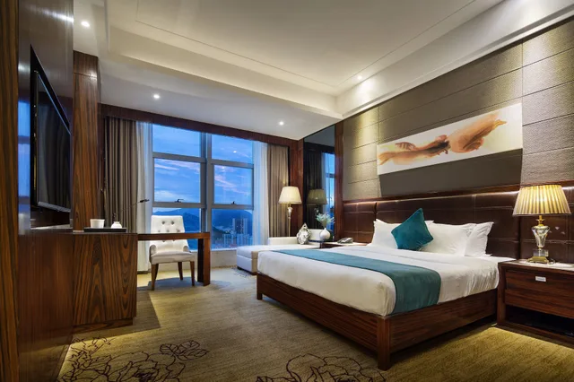 غرفة ديلوكس بسرير كينج، Honder International Hotel 4/10