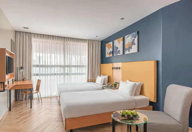 Renovated, Deluxe, Twin Beds، Greenhills Elan Hotel Modern 1/2