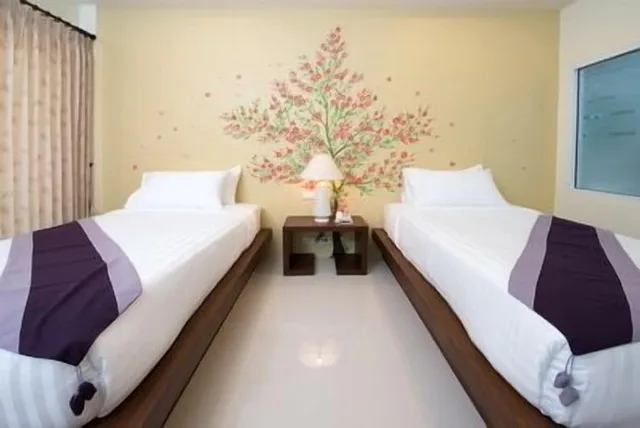 غرفة ديلوكس بسريرين منفصلين، Maryo Resort Chiangrai 6/8