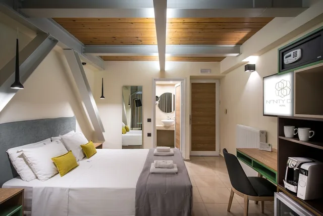 غرفة قياسية مفردة بسرير مزدوج، Infinity City Boutique Hotel 1/4