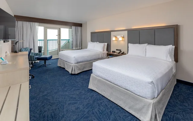 غرفة قياسية بسريرين كوين لذوي الإعاقة، Holiday Inn Express Pensacola Beach 2/10