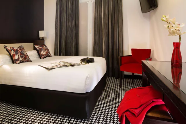 غرفة بسرير مزدوج، Best Western Anjou Lafayette Opera 1/2