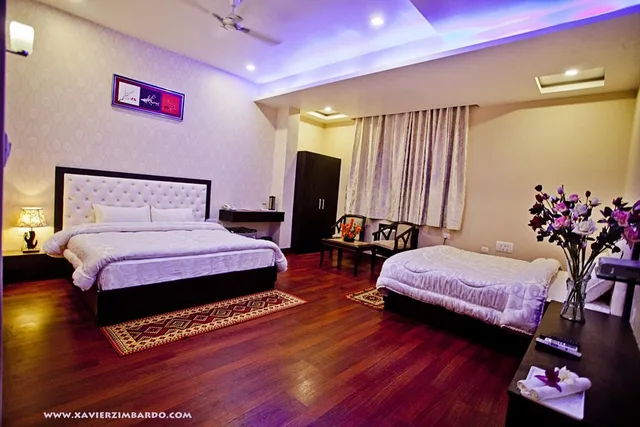 غرفة عائلية رباعية بسريرين كينج، Hotel Krishnam 5/10