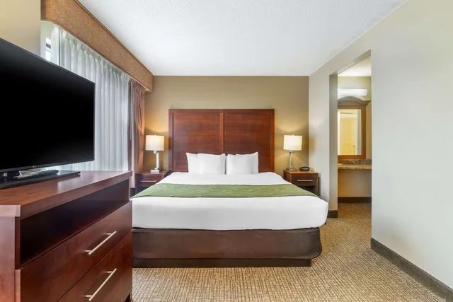 جناح بسرير كينج مع أريكة، Spark by Hilton Wilmington 1/5